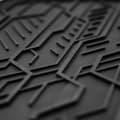 Miniatyrbild 3 av 7: Gummimattor fram som passar för Volkswagen Tiguan I 2001-2016 första sätesraden