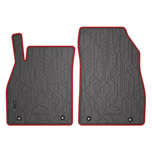 Gummimattor fram som passar för Chevrolet Malibu IV 2011-2019 Sedan, första sätesraden