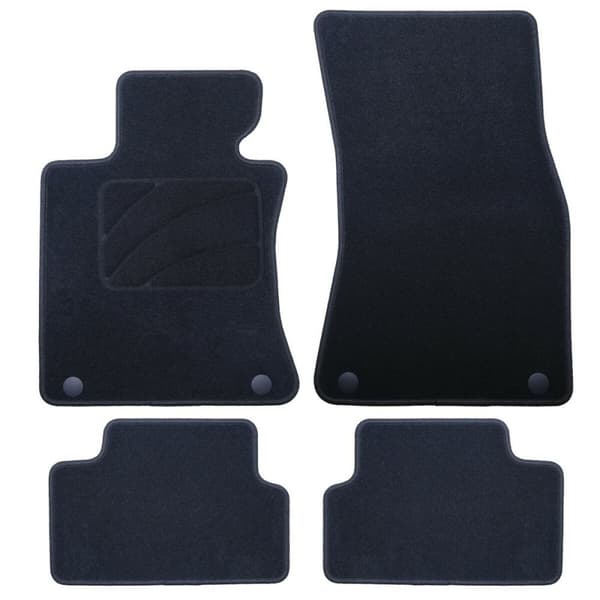 Set med bilgolvmattor OCC Motorsport OCCBW0014 Bmw E64 Serie 6 Cabrio 5 Delar