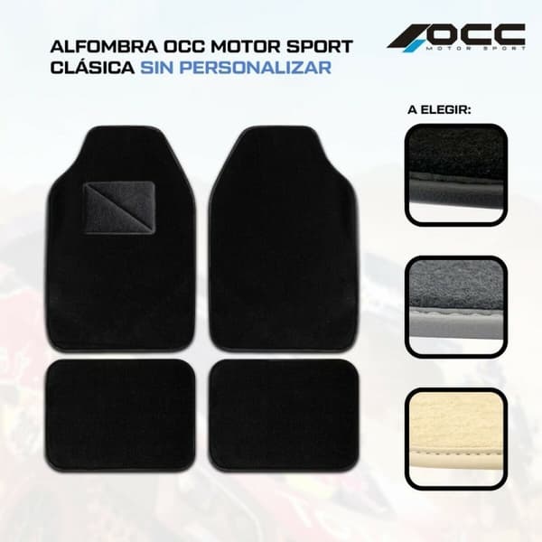 Set med bilgolvmattor OCC Motorsport OCCCT0035