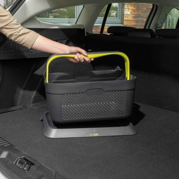 Korg för bilens bagageutrymme Armster V01344 Svart Plast