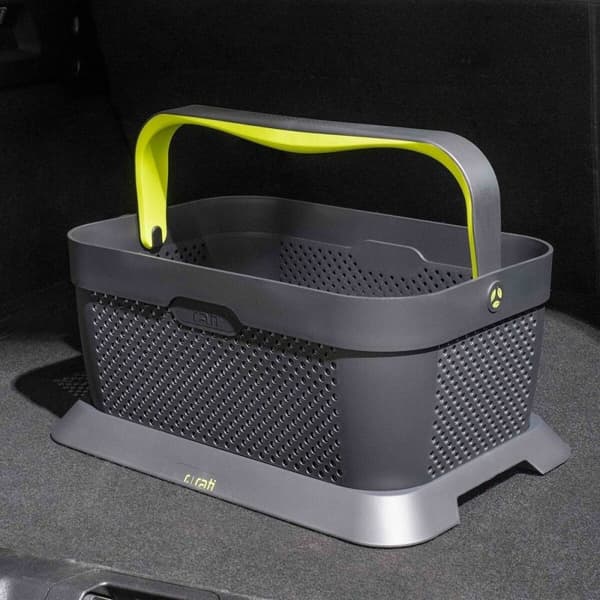 Korg för bilens bagageutrymme Armster V01344 Svart Plast