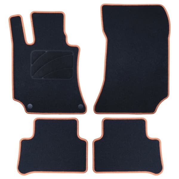 Set med bilgolvmattor OCC Motorsport OCCMC0089YE Mercedes X218 Cls Shooting Brake 5 Delar