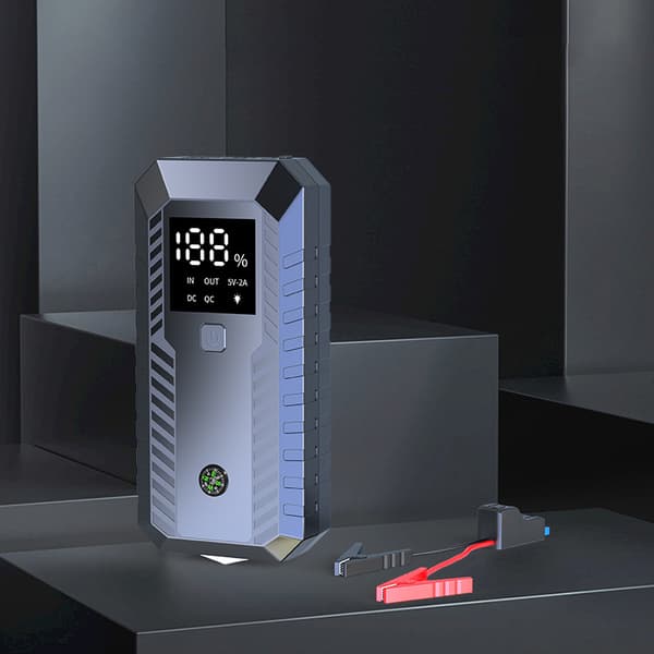 INF 6000mAh Bil Jump Starter - Smart Clamps Inkluderet