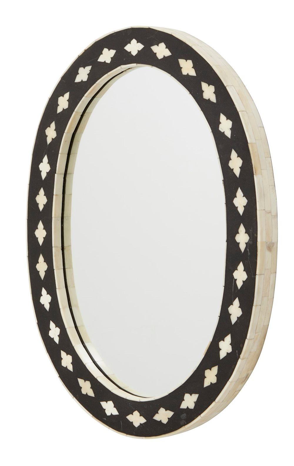 Bone Spegel Oval