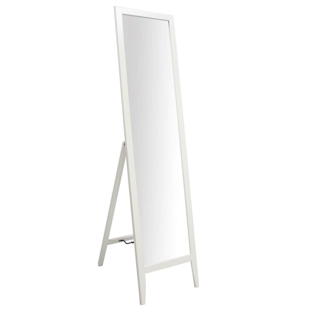 Lattiapeili GERDA 35x44,5xH134cm, puinen kehys, väri: valkoinen