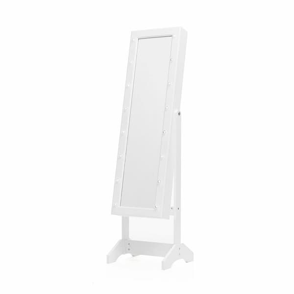 Stående Speilsmykkeskrin med LED