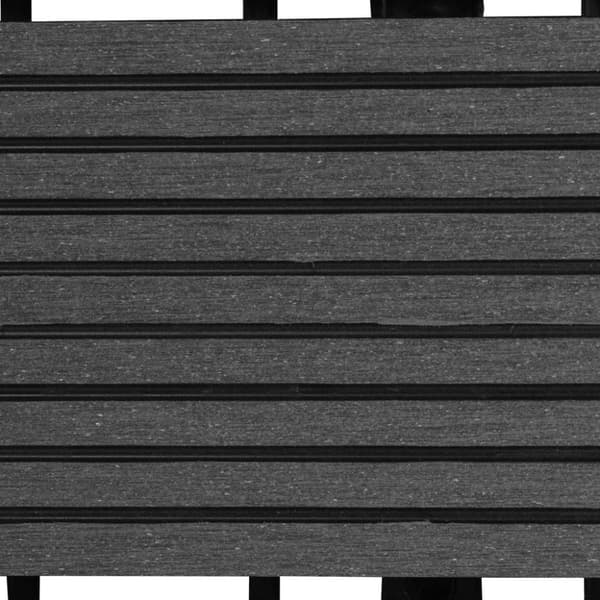 vidaXL WPC Terrassebord 30x30cm 11 stk 1m2 grå
