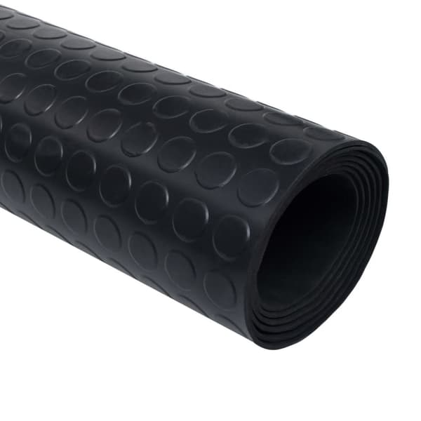 vidaXL Gulvmatte sklisikker gummi 2 x 1 m prikkete