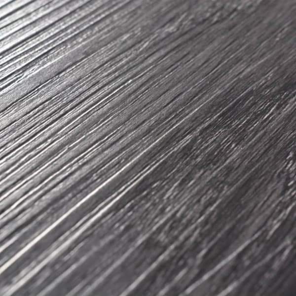 vidaXL Ikke-klebende PVC-gulvplanker 5,26 m² 2 mm eik svart og hvit