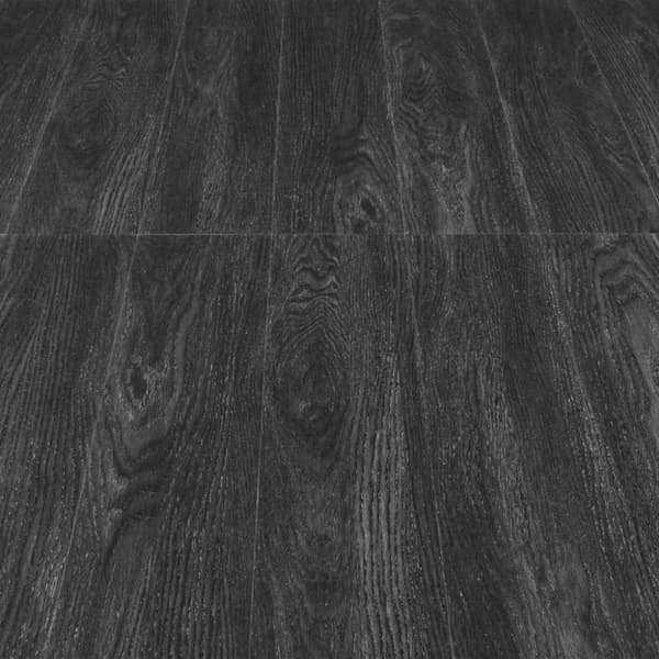 vidaXL Självhäftande golvplankor 4,46 m² 3 mm PVC ek antracit