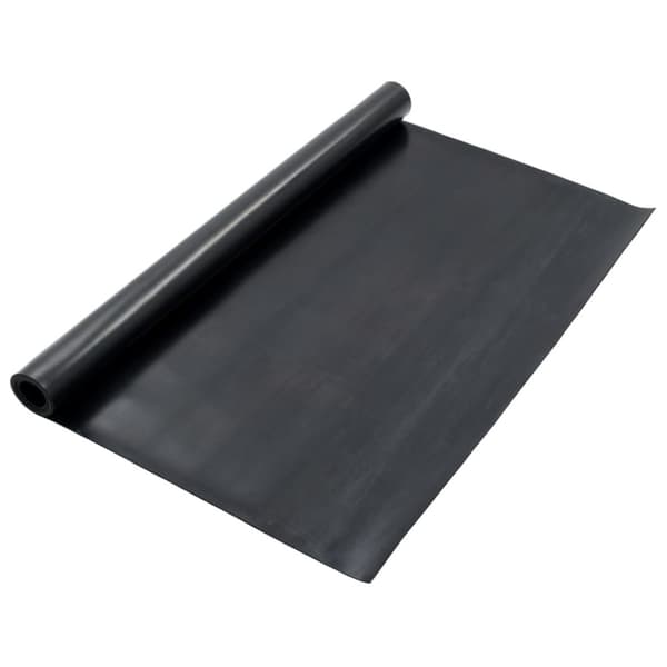 vidaXL Gulvmatte sklisikker gummi 1,2x2 m 3 mm glatt