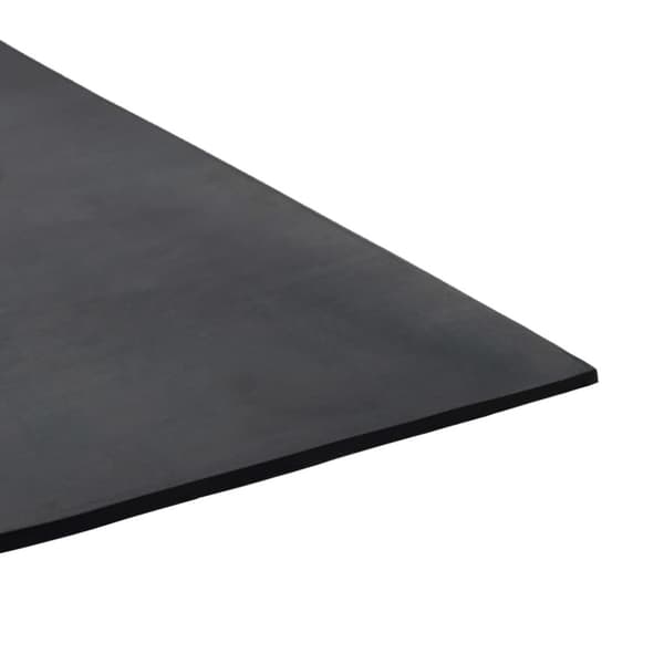 vidaXL Gulvmatte sklisikker gummi 1,2x2 m 3 mm glatt