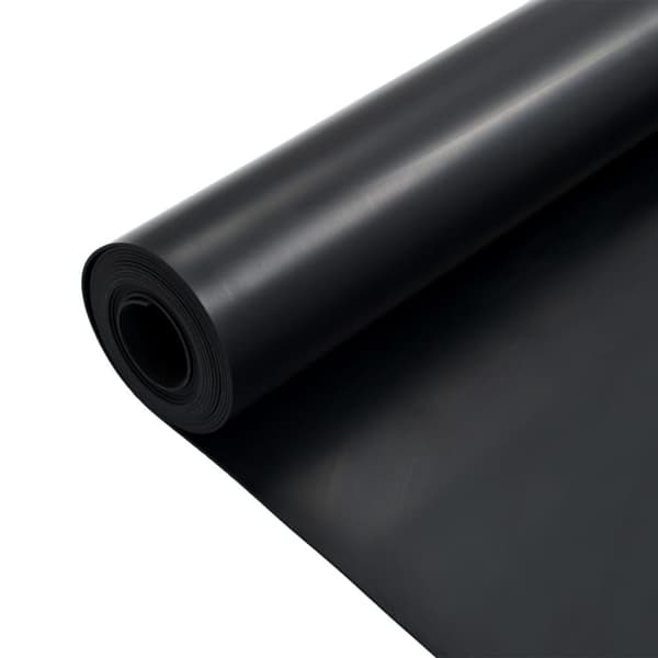 vidaXL Gulvmatte sklisikker gummi 1,2x5 m 2 mm glatt