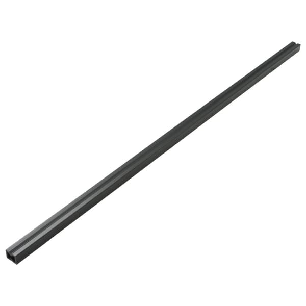 vidaXL massive terrassebrædder med tilbehør WPC 26 m² 2,2 m sort