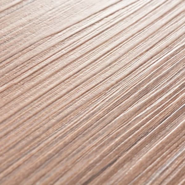 vidaXL Selvklebende gulvplanker PVC 5,02 m² 2 mm brun eik