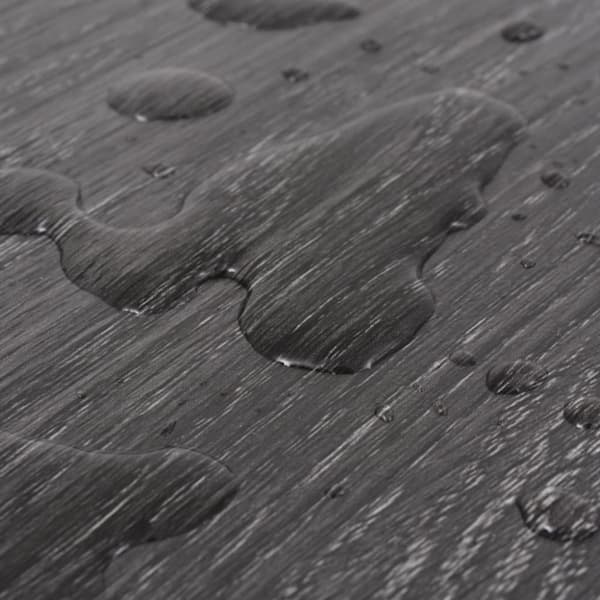 vidaXL Selvklebende PVC gulvplanker 5,02 m² 2 mm svart og hvit