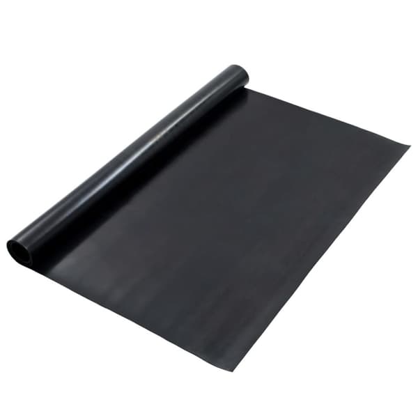 vidaXL Gulvmatte sklisikker gummi 1,2x2 m 2 mm glatt
