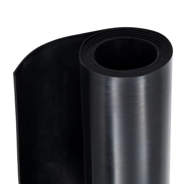 vidaXL Gulvmatte sklisikker gummi 1,2x2 m 2 mm glatt