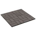 Pikkukuva 2 / 6: vidaXL Lattialaatat 22 kpl 30x30cm 2 m² puukomposiitti tummanruskea