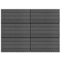 Pikkukuva 1 / 6: vidaXL WPC-laatat 60x30 cm 6 kpl 1m² harmaa