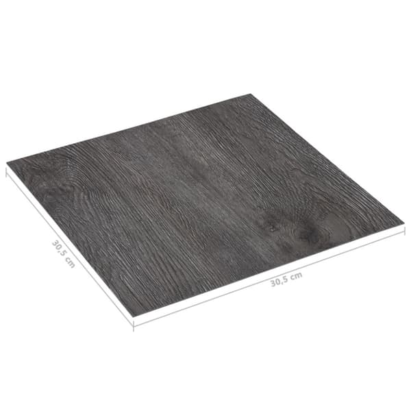 vidaXL Selvklebende gulvplanker 5,11 m² PVC brun