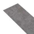 Miniatyrbilde 4 av 7: vidaXL PVC-gulvplanker 5,02 m² 2 mm selvklebende betonggrå
