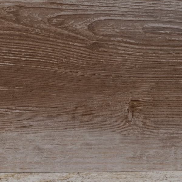 vidaXL PVC-gulvplanker 5,02 m² 2 mm selvklebende vasket tre