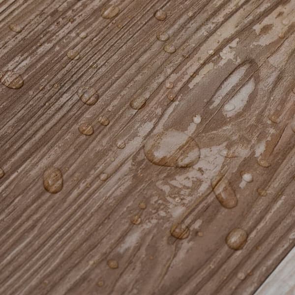 vidaXL PVC-gulvplanker 5,02 m² 2 mm selvklebende vasket tre