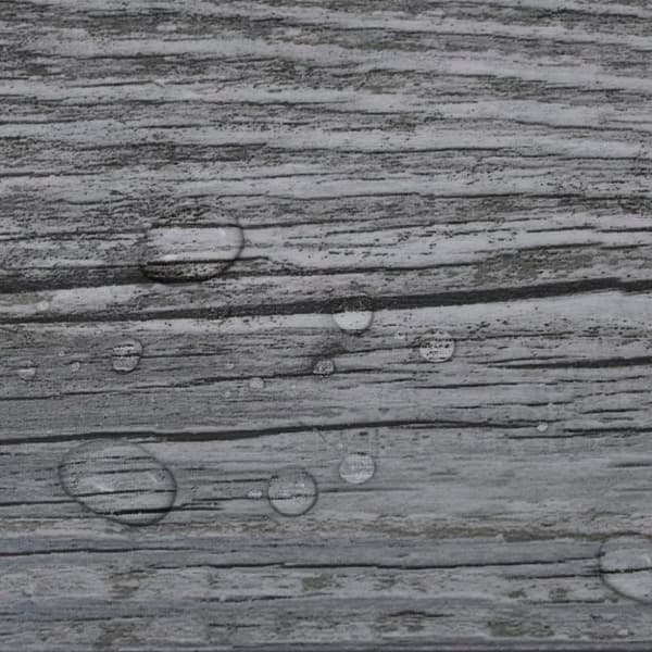 vidaXL Ikke-klebende PVC-gulvplanker 5,26 m² 2 mm skinnende grå