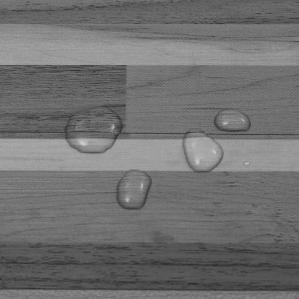 vidaXL PVC gulvplanker 4,46 m² 3 mm selvklebende stripet grå