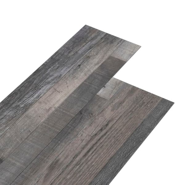 vidaXL PVC gulvplanker 4,46 m² 3 mm selvklebende industrielt trevirke