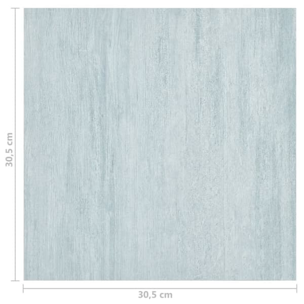 vidaXL Selvklebende gulvplanker 55 stk PVC 5,11 m² grønn