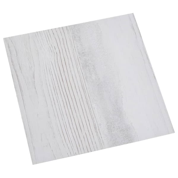 vidaXL Selvklebende gulvplanker 55 stk PVC 5,11 m² lysegrå