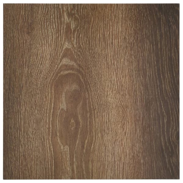 vidaXL Självhäftande golvplankor 55 st PVC 5,11 m² brun
