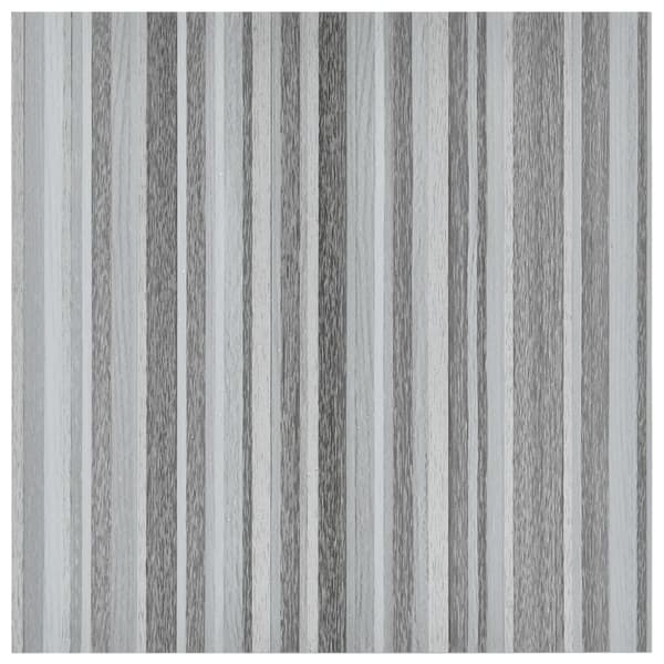 vidaXL Självhäftande golvplankor 55 st PVC 5,11 m² ljusgrå