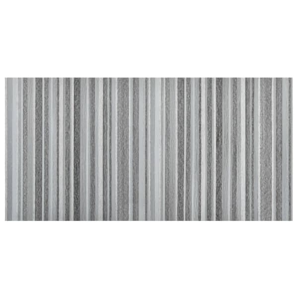 vidaXL Självhäftande golvplankor 55 st PVC 5,11 m² ljusgrå