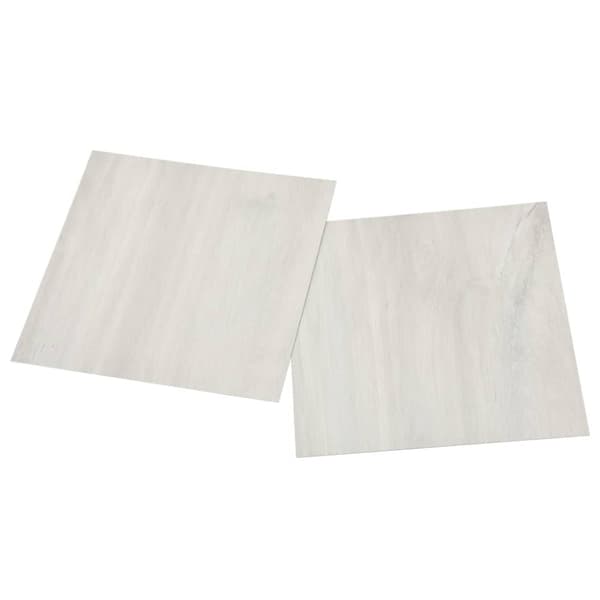 vidaXL Självhäftande golvplankor 55 st PVC 5,11 m² gräddvit