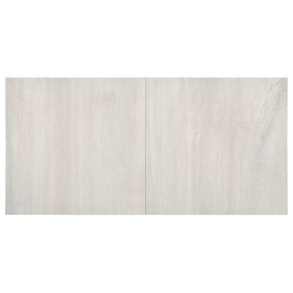 vidaXL Självhäftande golvplankor 55 st PVC 5,11 m² gräddvit