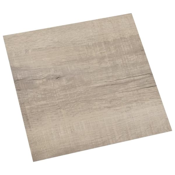 vidaXL Självhäftande golvplankor 55 st PVC 5,11 m² taupe