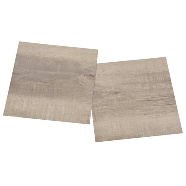 vidaXL Självhäftande golvplankor 55 st PVC 5,11 m² taupe