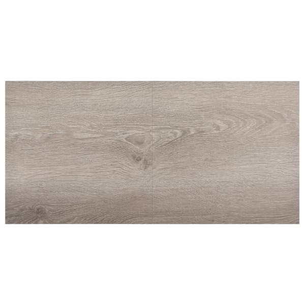 vidaXL Selvklebende gulvplanker 55 stk PVC 5,11 m² gråbrun