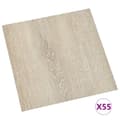 Pikkukuva 2 / 11: vidaXL Itsekiinnittyvä lattialankku 55 kpl PVC 5,11 m² beige