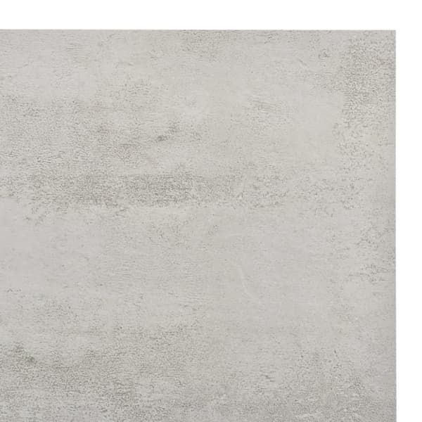 vidaXL Självhäftande golvplankor 55 st PVC 5,11 m² ljusgrå