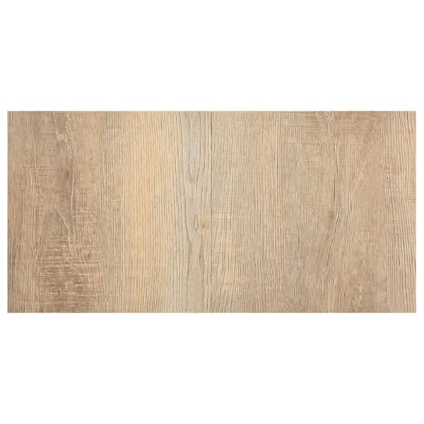 vidaXL Självhäftande golvplankor 55 st PVC 5,11 m² brun