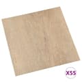 Miniatyrbild 2 av 11: vidaXL Självhäftande golvplankor 55 st PVC 5,11 m² brun