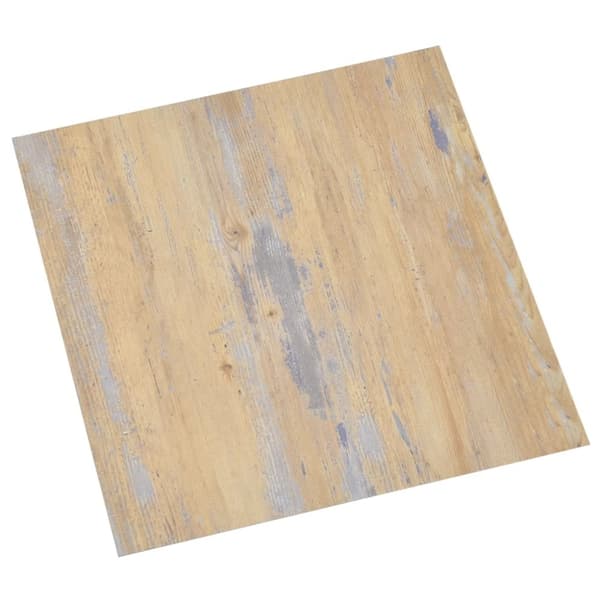 vidaXL Selvklebende gulvplanker 55 stk PVC 5,11 m² brun