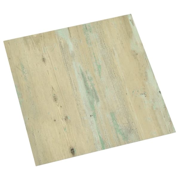 vidaXL Selvklebende gulvplanker 55 stk PVC 5,11 m² lysebrun