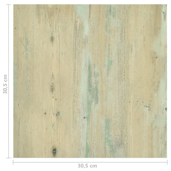 vidaXL Selvklebende gulvplanker 55 stk PVC 5,11 m² lysebrun