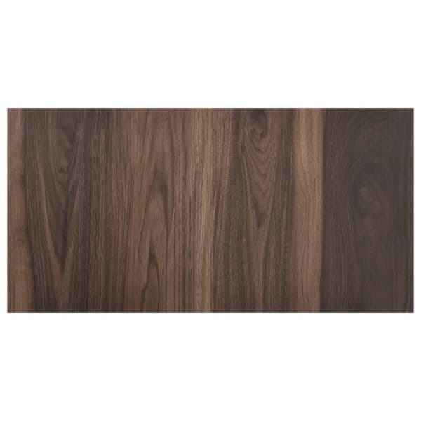 vidaXL Selvklebende gulvplanker 55 stk PVC 5,11 m² mørkebrun